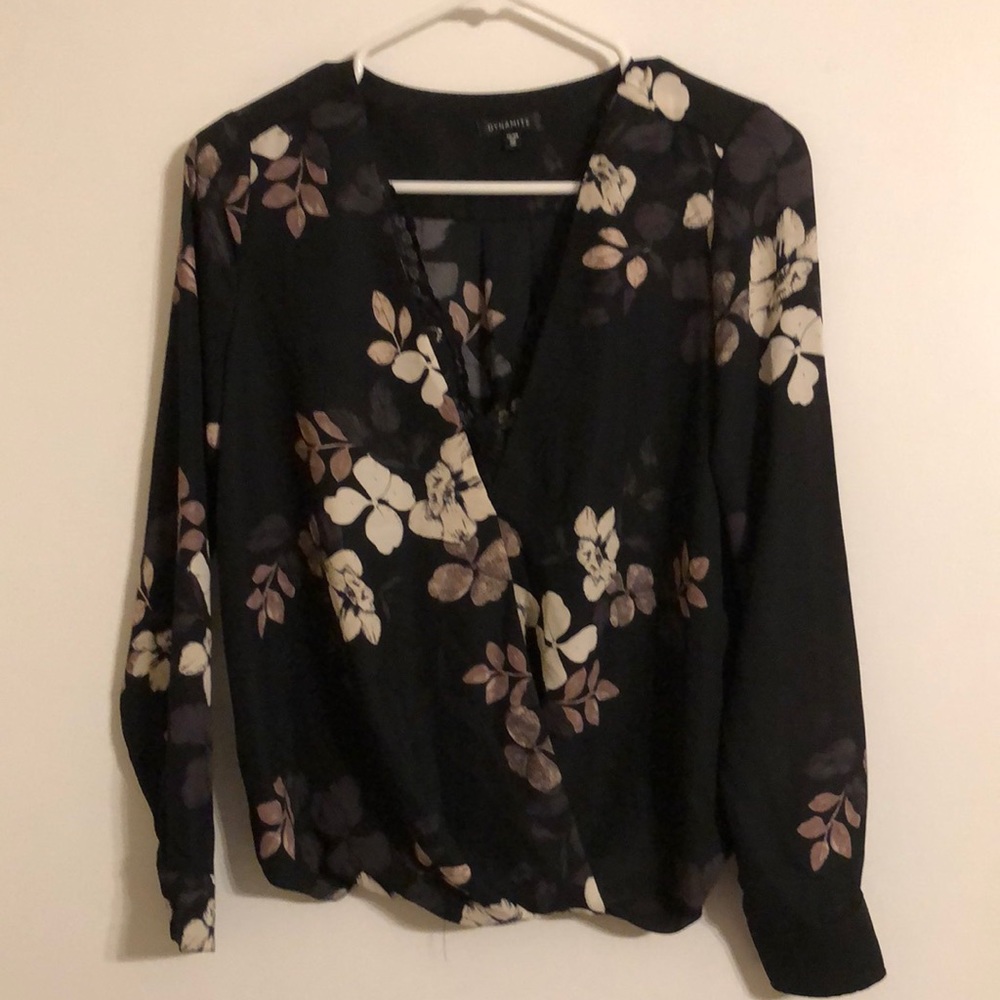 Dynamite Floral Top